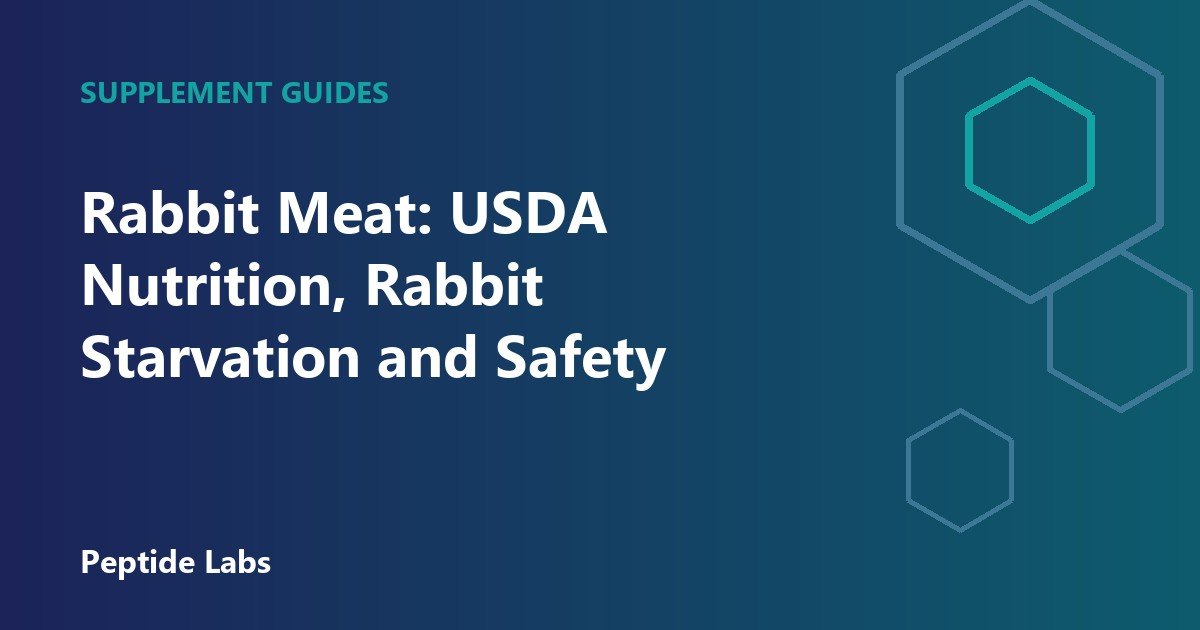 Rabbit Meat: USDA Nutrition, Rabbit Starvation and Safety