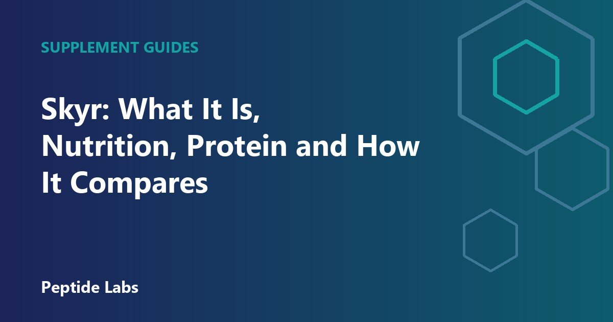 Skyr: What It Is, Nutrition, Protein and How It Compares