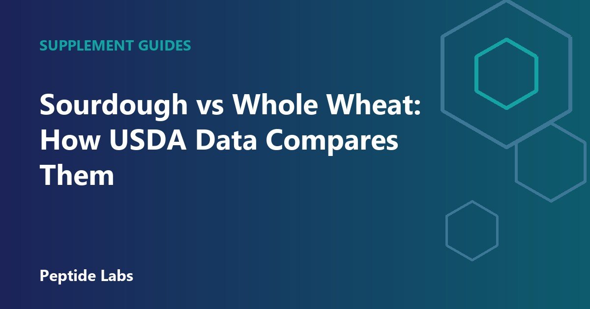 Sourdough vs Whole Wheat: How USDA Data Compares Them