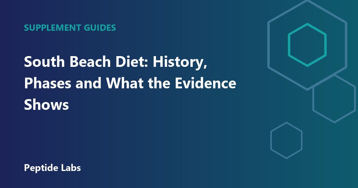South Beach Diet: History, Phases and What the Evidence Shows