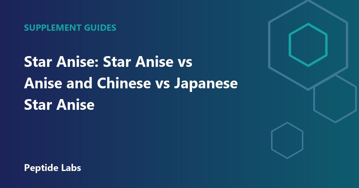 Star Anise: Star Anise vs Anise and Chinese vs Japanese Star Anise