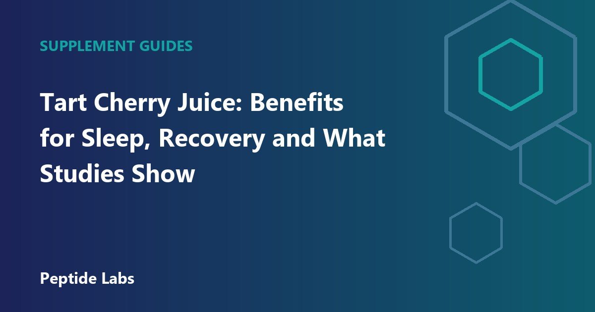 Tart Cherry Juice: Benefits for Sleep, Recovery and What Studies Show
