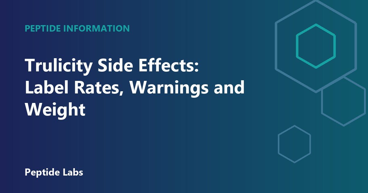 Trulicity Side Effects: Label Rates, Warnings and Weight