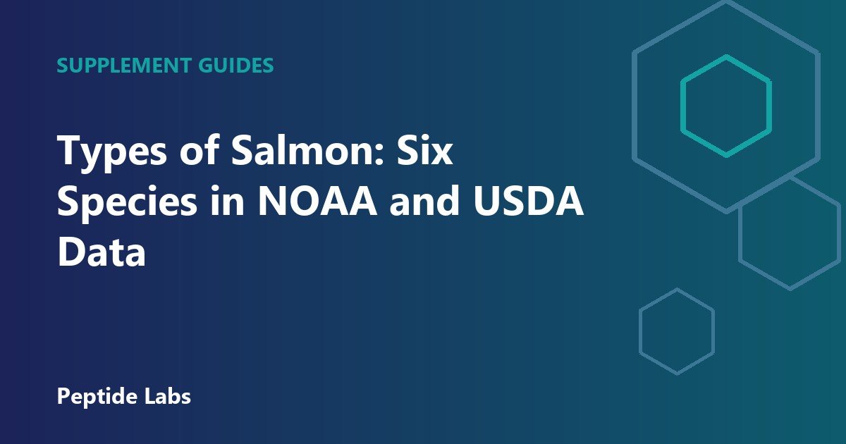 Types of Salmon: Six Species in NOAA and USDA Data