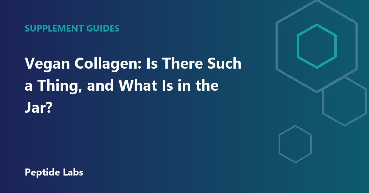 Vegan Collagen: Is There Such a Thing, and What Is in the Jar?